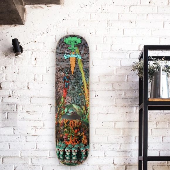 Unidentified Flying Rabbits Deck Skateboard by Ron English Limited Edition - Picture 6 of 6